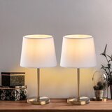 Opviq Set Stonih lampi 5101, 21x21x39 cm, IP20, 2 komada, Bela | ePonuda.com