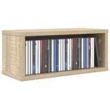  Stalak za CD-ove 2 kom. Hrast sonoma 40 x 17 x 17 cm - Hrast sonoma 2 | shoptok.hr