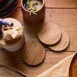  podmetač za čašu set mooka 4kom fi10cm - natural - hml | ePonuda.com