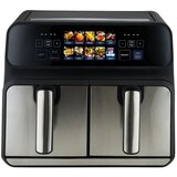 Proficook PC-FR 1287 H Double 8 L Stand-alone 2200 W Hot air fryer Black, Stainless steel | shoptok.hr