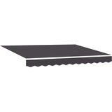 vidaXL Retraktilna tenda Antracit 300 x 250 cm Tkanina, kovina, (5000045638) | Shoptok.si