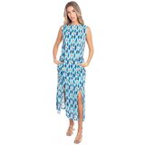 Isla Bonita By Sigris Dolge obleke Dolga Midi Obleka Modra Cene