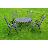 Rojaplast Crna metalna vrtna stolica – | shoptok.hr