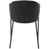 MID.YOU NASLANJAČ, les, kovina, tekstil črna | Shoptok.si