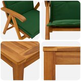  7-dijelni vrtni blagovaonski set 7 kom. Prirodna | shoptok.hr