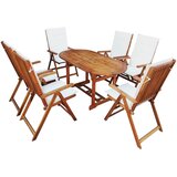  Set namještaja Smeđa boja drva | shoptok.hr