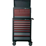 Toolcraft kolica za radionicu 307 + Kofer za alat 309 mjere:(D x V x Š) 681 x 1434 x 459 mm: 5 razina Cijene