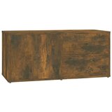 Maison Chic TV omarica - TV stojalo - Televizijska omarica dimljeni hrast 80x34x36 cm inženirski les, (21700804) Cene