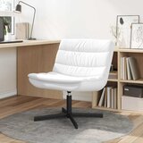 Stolica na kotačiće Bijelo 63 x 75 x 76 cm PU | shoptok.hr