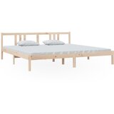 Maison Chic Posteljni Okvir - Dvoposteljna postelja iz trdnega lesa 200x200 cm, (22081406) Cene