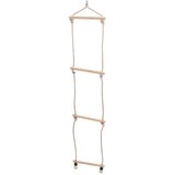  Gugalnica z lestvijo iz vrvi 2 kosa modra 37x15 cm PE | Shoptok.si