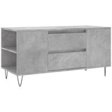 Maison Chic Klubska mizica - kavna mizica - Nizka mizica betonsko siva 102x44,5x50 cm inženirski les, (21754765) Cene