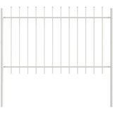  Vrtna Ograda 7 pcs Bijelo 11,9 x 1,2 m Čelik s prahom | shoptok.hr