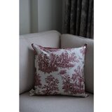 WALLXPERT BST060 burgundywhite cushion cover | ePonuda.com