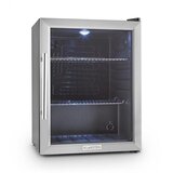 Klarstein Beersafe XL, 60-litrski hladilnik, energijski razred D, steklena vrata, nerjaveče jeklo Cene