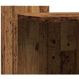 vidaXL Kutija za mačji pijesak boja drva 53x53x51 cm konstruirano drvo | shoptok.hr