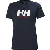 Helly Hansen Ženska majica Logo marelična Temno modra | Shoptok.si