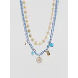 CHILDREN`S NECKLACE - svjetloplavo