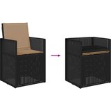  Vrtni set za objed s jastukom 7 pcs Antracit i sivosmeđa PP | shoptok.hr