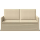 Kauč za dvoje Krem 150 x 81 x 82 cm Tkanina Slike