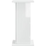  Stalak za biljke 2 pcs Bijela visokog sjaja 30,5 x 30 x 60,5 cm | Eponuda.com