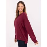 RELEVANCE Blouse-RV-BZ-A906.59-burgundy | Shoptok.si