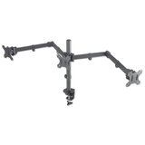 Manhattan 3-struki Stolni nosač za monitor 33,0 cm (13) - 68,6 cm (27) Podesiv po visini, Nagibni i okretni | Eponuda.ba