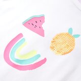  Dječja majica prljavo bijela boja 116 | shoptok.hr