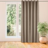  Curtain VILA color beige style classic silver silver metal eyelets velvet 400x270 HOMEDE | shoptok.hr