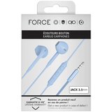 Oem FORCE PLAY, Slušalke s 3,5-milimetrskim priključkom Jack z ojačano zasnovo, Modra, (5000228795) | Shoptok.si