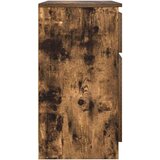 vidaXL Komoda s ladicama dimljenog hrasta 71x35x65cm konstruirano drvo | shoptok.hr