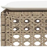  6-dijelni set vrtnih sofa s jastucima bež od poliratana 63.5 x 63.5 x 62 cm | Shoptok.si