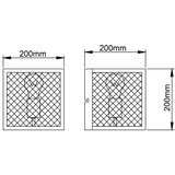Brilliant zidno svetlo maze 1xE27/40W/230V crna | Eponuda.com
