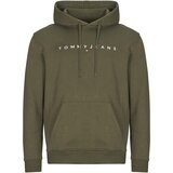 Tommy Jeans TJM REG LINEAR LOGO HOODIE EXT Zelena | shoptok.hr