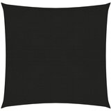 vidaXL Senčno jadro 160 g/m² črno 7x7 m HDPE, (20965797) Cene