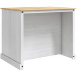  Kuhinjski voziček 2 pcs Bela in vosek iz medu Masivna borovina, (5000288017) | Shoptok.si