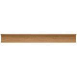  Stenska polica 4 pcs Rjava 80 x 9 x 3 cm Konstruiran les, (5000201380) | Shoptok.si