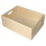  Drveni sanduk 40 x 30 x 14 cm KORISTI SE Cijene
