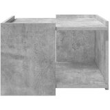  Klubska miza Betonsko siva 50,5 x 50 x 33 cm Inženirski les, (5000295499) | Shoptok.si