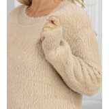 Pri Fluffy sweater knit dress round neckline FLUFFY | Shoptok.si