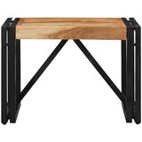Maison Chic kavna mizica - Nizka mizica 50x50x35 cm masivni les akacija, (21753565) Cene