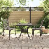  3-dijelni bistro set brončani od lijevanog aluminija | shoptok.hr
