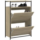 Ormarić za cipele boja hrasta 75x34x112 cm konstruirano drvo | shoptok.hr
