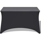 Rastezljivi Stolnjak 2 kom 183x76x74 cm Antracit | shoptok.hr