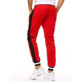 DStreet Spodnie męskie dresowe czerwone | Shoptok.si