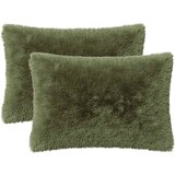  Presvlaka za jastuk 2 pcs HEERLEN Zelena 50 x 75 cm PV flis | shoptok.hr