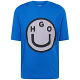 Hugo Blue Majica 'Nimper' mornarsko plava / siva / crna