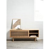 Unique Furniture TV omarica v hrastovem dekorju 143x55 cm Tiber – | Shoptok.si