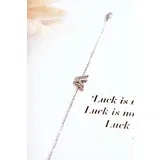 Kesi Bracelet On a chain with zircons silver