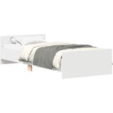  Okvir kreveta s uzglavljem Bijela 80 x 200 cm Konstruirano drvo | shoptok.hr